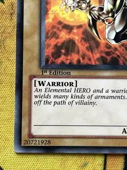 Elemental HERO Sparkman RYMP-EN003 LP 1st Edition Common Alt Art Yu-Gi-Oh - Image 5