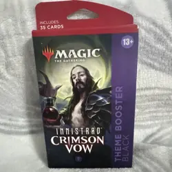 WOTC MtG Theme Packs Innistrad - Crimson Vow Theme Booster Pack - Black New - Image 1