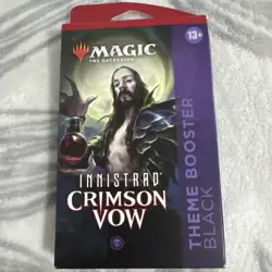 WOTC MtG Theme Packs Innistrad - Crimson Vow Theme Booster Pack - Black New - Image 3