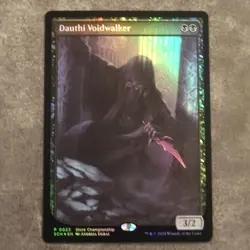 DAUTHI VOIDWALKER - Store Championship Textless Full Art Foil NM #5 - Image 1