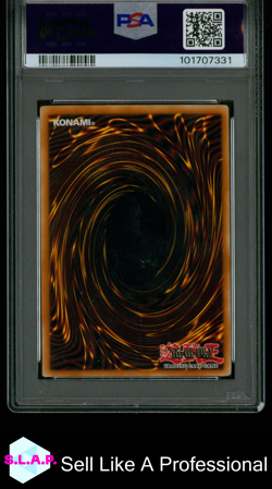 JUDGMENT DRAGON YUGIOH SECRET RARE LODT 26 2008 ENGLISCH PSA 8 - Image 2