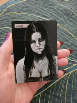 Obsession MTG Hand Painted Swamp Alter - Image 1