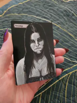 Obsession MTG Hand Painted Swamp Alter - Image 4