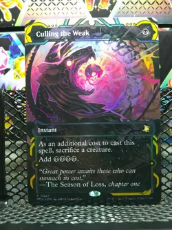 Culling the Weak-Secrets Of Strixhaven Mystical Archive-Borderless-Foil-27-NM - Image 1