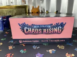 Chaos Rising Pokemon Center ETB Elite Trainer Box New Sealed Mega Greninja NHAND - Image 4