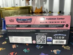 Chaos Rising Pokemon Center ETB Elite Trainer Box New Sealed Mega Greninja NHAND - Image 5