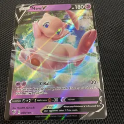 Pokemon Mew V 069/189 - SWSH Darkness Ablaze - Half Art - Image 4