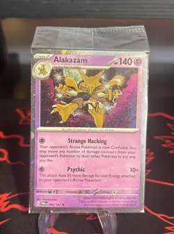 Pokemon TCG Alakazam 082/167 Cosmos Holo Sealed Exclusive - Image 1