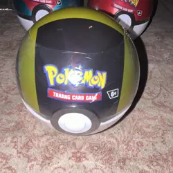 Pokemon TCG Poke Ball Tin Lot of 3 Tins w/ 3 Booster Packs, English (6+) - Image 3
