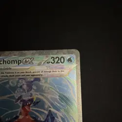 Pokemon Garchomp ex 245/182 SV04 Paradox Rift Special Illustration Rare Holo EN - Image 4