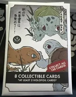 Pokemon Pokai Gaku Sealed Booster Pack Art Yeuh Fan Art Collection - Image 2