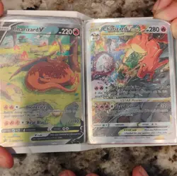 Nintendo Pokemon TCG Mixed Lot Charizard Pikachu Holo V VMAX VSTAR ex Shiny - Image 4