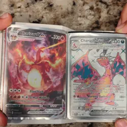 Nintendo Pokemon TCG Mixed Lot Charizard Pikachu Holo V VMAX VSTAR ex Shiny - Image 5