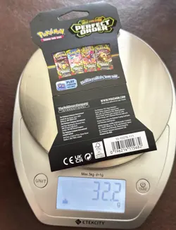 HEAVY! GOD PACKUU SIRUU 32.2g Perfect Order Pokemon TCG Sleeved Booster (SEALED) - Image 2