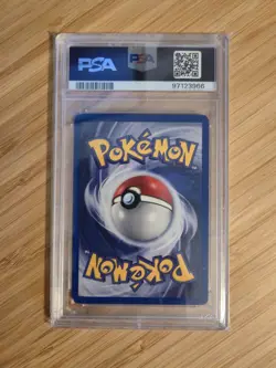 Pokemon TCG | Brock Holo | #15 | Gym Heroes | PSA 6 - Image 2