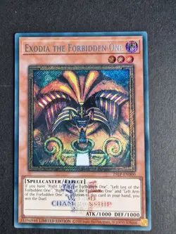 Exodia the Forbidden One - 25LP-EN000 - Emblazoned Secret Rare - Limited Edition - Image 1