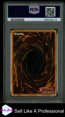 NEEDLE BURROWER YUGIOH SUPER RARE AST 20 2004 ENGLISCH PSA 10 - Image 2