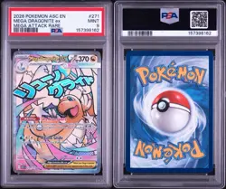 2026 POKEMON MEGA DRAGONITE EX 271/217 ASCENDED HEROES PSA 9 EN - Image 3