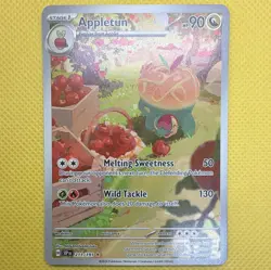 Pokemon TCG Appletun 211/191 Sv08 Surging Sparks Illustration Rare Holo EN - Image 1