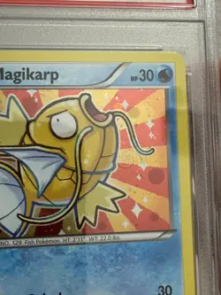 2016 POKEMON XY BLACK STAR PROMO SHINY #XY143 MAGIKARP-HOLO WITH SWIRL PSA 10 - Image 4