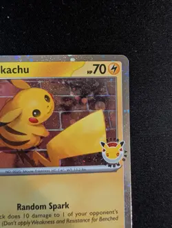 Pikachu 51/162 Stamped 2026 Pokemon Day 30th Anniversary Promo - Image 3