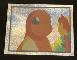 2000 Merlin Sticker Charmander Nintendo Pokemon Prism Holo #78 Hologram Series 2 - Image 1