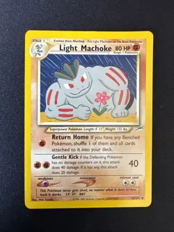 Pokemon Light Machoke 49/105 Neo Destiny Regular Unlimited Uncommon - Image 1