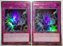 2 x Yu-Gi-Oh Evenly Matched GFTP-EN126 1st Ultra Rare NM - Image 1