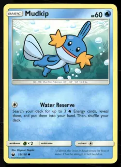 Mudkip 32/168 Celestial Storm Pokemon NM - Image 1