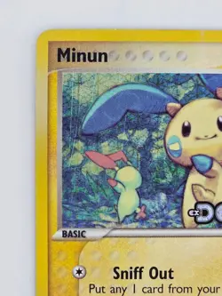 Minun 41/107 Pokemon TCG EX Deoxys Reverse Holo Stamped MP - Image 3