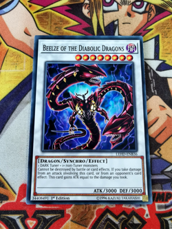 Beelze of the Diabolic Dragons lehd-enb36 1st Edition (NM+) Common Yu-Gi-Oh! - Image 1
