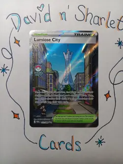 Pokemon TCG Trainer Stadium Lumiose City 111/088 ME03: Perfect Order Full Art NM - Image 1