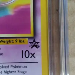 Pokemon TCG Mew Black Star Promo #8 Pokemon League 2000 Holo English CGC 10 - Image 2