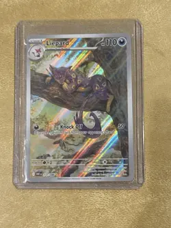 Liepard 137/086 Sv: White Flare Holo Pokemon Full Art Illustration Rare - Image 1
