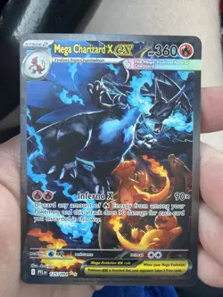 Mega Charizard EX 125/094 SIR Phantasmal Flames Potential 10 - Image 1