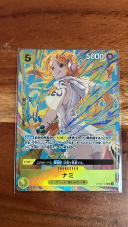 One Piece TCG - Nami OP08-106 SR Parallel Alt Art - Japanisch - Mint/NM - Image 1