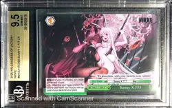 BGS 9.5 Weiss Schwarz: NIKKE - Bunny X 777 - NIK/S117-E056 CR - NM Single - Image 1