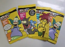 The Simpsons Trading Card Game - 4x Booster Packs - Unopened - Image 1