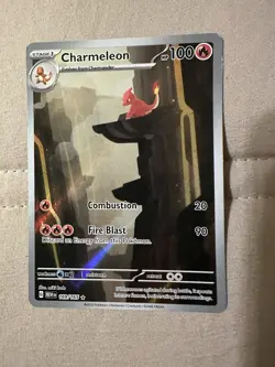 [NEAR MINT] Pokemon TCG Charmeleon Holo Card 169/165 Scarlet & Violet 151 - Image 1