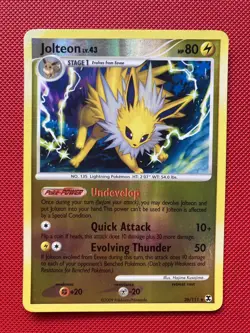 Jolteon Reverse Holo Rare - Rising Rivals 26/111 - Pokemon Card - MP - Image 1