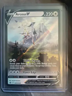 Arceus v Promo SWSH204 Sword & Shield Promo Card Near Mint Condition - Image 1