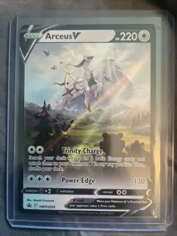 Arceus v Promo SWSH204 Sword & Shield Promo Card Near Mint Condition - Image 4