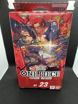 Bandai Namco One Piece Card Game Starter Deck Red Shanks ST-23 English Version - Image 1