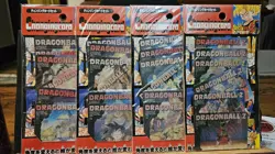Dragonball Z Sealed Changingcard Lot of 4 Panini 24 Total Cards Lenticular - Image 1