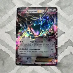 Pokemon TCG Shiny Rayquaza EX XY69 XY Promo Holo 170 HP English Card - Image 1