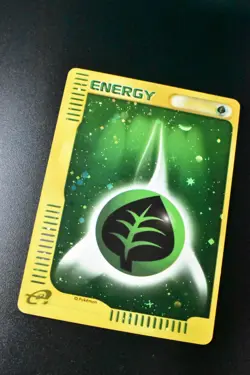 Grass Energy McDonald's Promo 2002 e series Holo Japanese Pokemon Card - Image 3