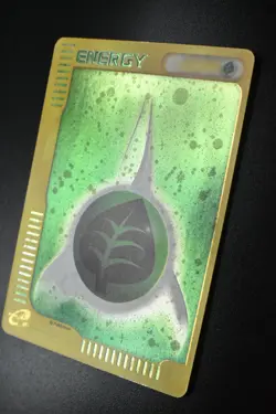 Grass Energy McDonald's Promo 2002 e series Holo Japanese Pokemon Card - Image 4