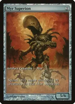Myr Superion - Game Day & Store Championship Promos (GAME) Foil - MTG - Image 1