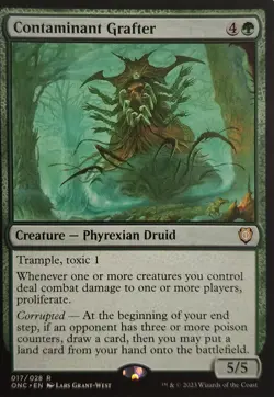 1x Contaminant Grafter [Phyrexia: All Will Be One Commander] Near Mint Normal - Image 2