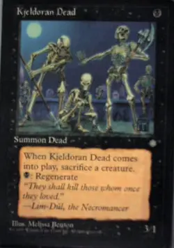 Kjeldoran Dead - Ice Age: #137, Magic: The Gathering Lp C334 - Image 1